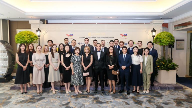 CCI France Chine team group photo